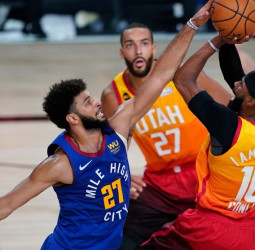 Los Nuggets fueron un juguete roto ante los Jazz (87-124) [1-2]
