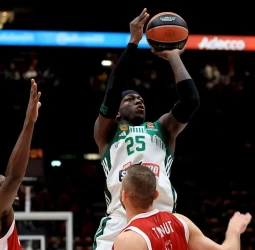 Kendrick Nunn destaca mientras Panathinaikos derrota al Milan, 68-76
