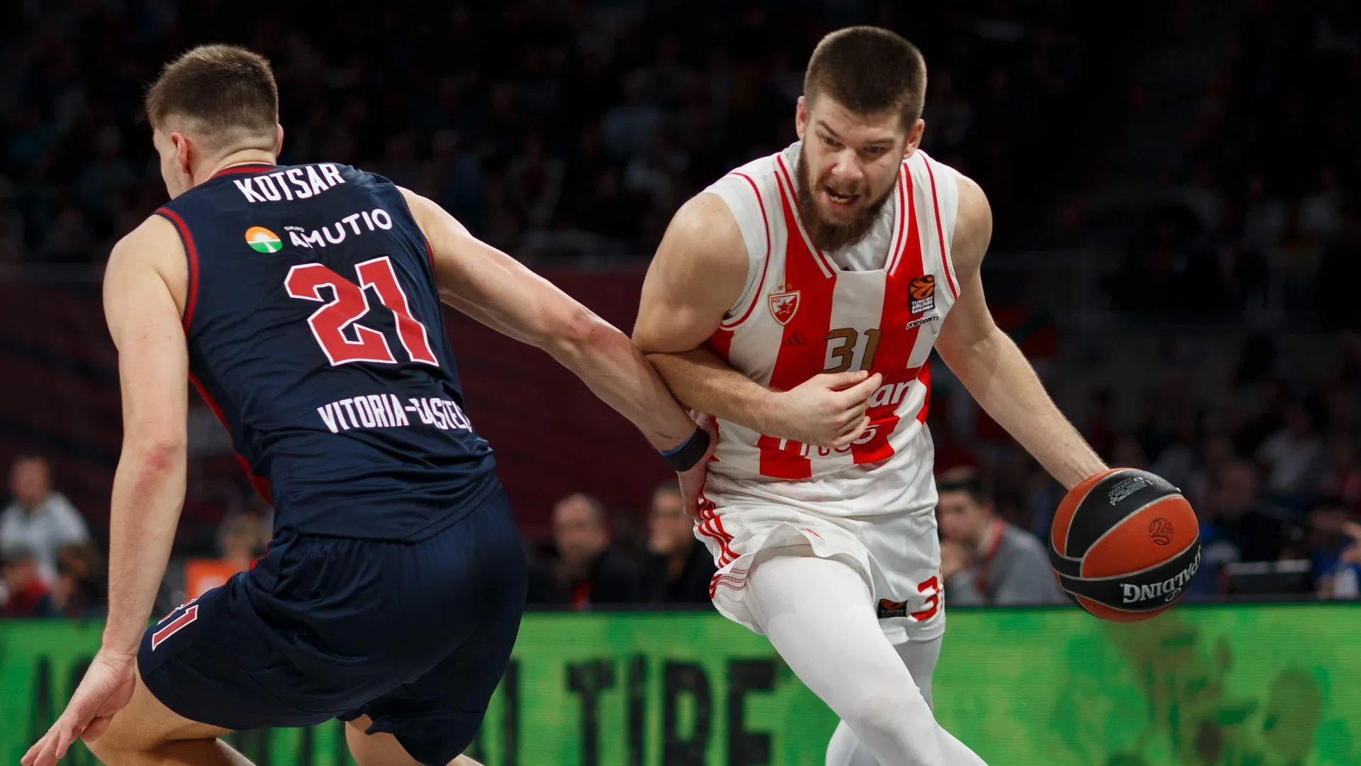 Estrella Roja recibe a Baskonia y a su antiguo entrenador, Dusko Ivanovic