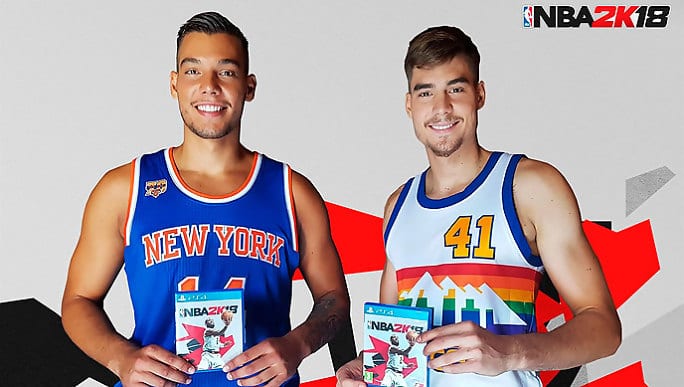 Los Hernangómez, embajadores en España del juego NBA 2K18