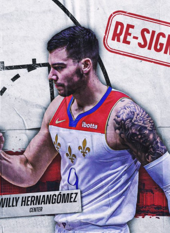 Los New Orleans Pelicans anuncian la renovación de Willy Hernangómez