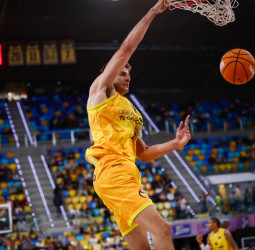 Homesley pone en pie el Gran Canaria Arena (94-89)