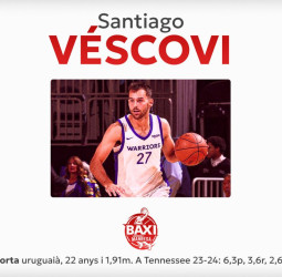 El BAXI Manresa ficha al escolta uruguayo Santiago Vescovi