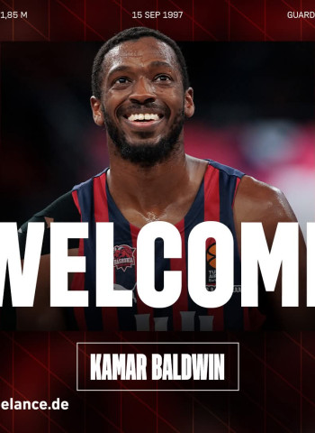 Kamar Baldwin, nuevo refuerzo para el campeón alemán