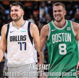 La del 2024, la final NBA más internacional de la historia