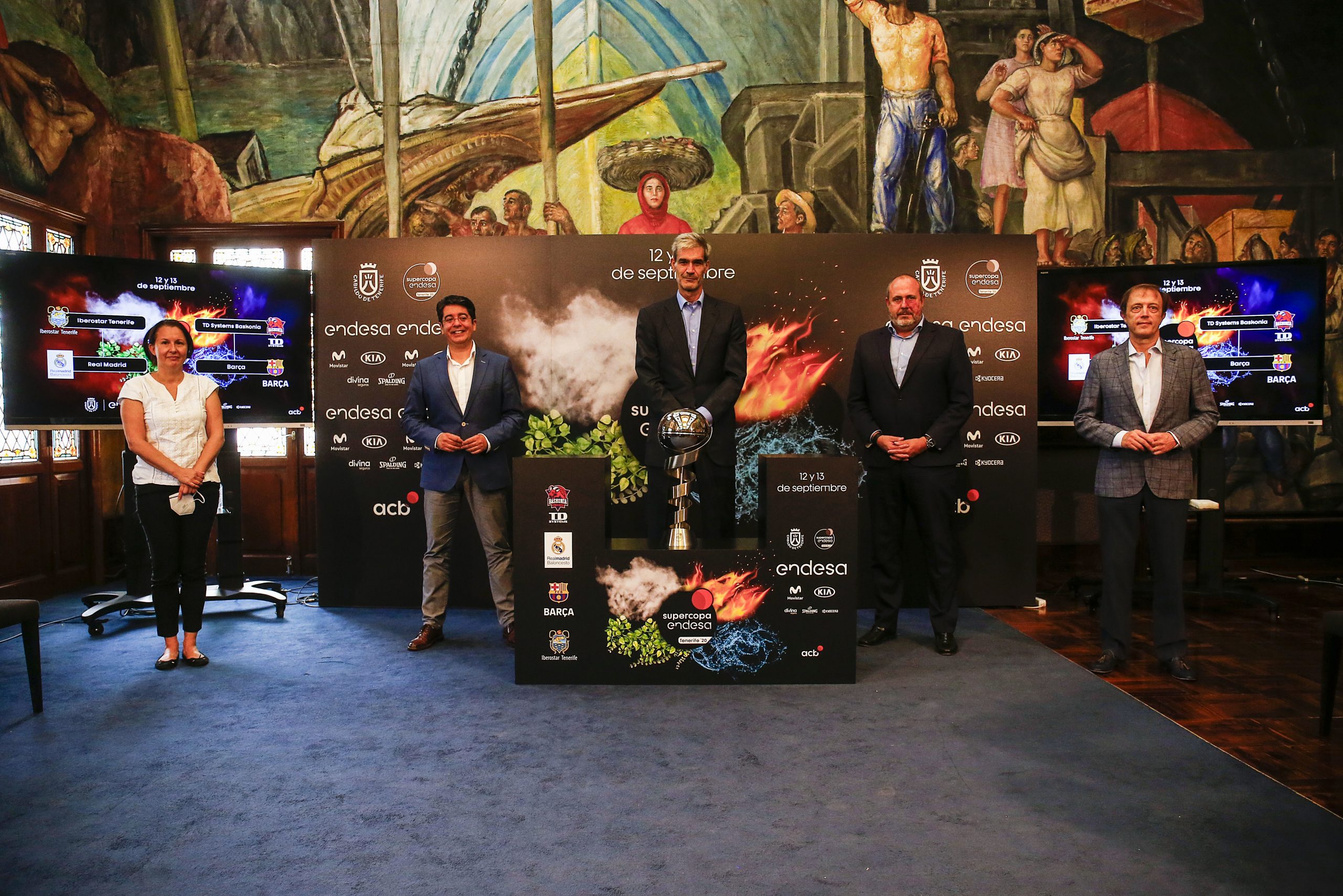 Valoraciones tras el sorteo de la Supercopa Endesa Tenerife 2020