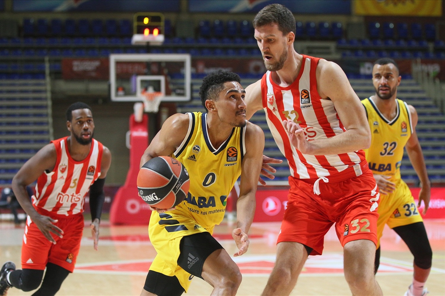 El ALBA domina al Estrella Roja para terminar la regular con victoria (81-58)