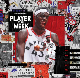 Pascal Siakam y James Harden, jugadores de la semana en la NBA