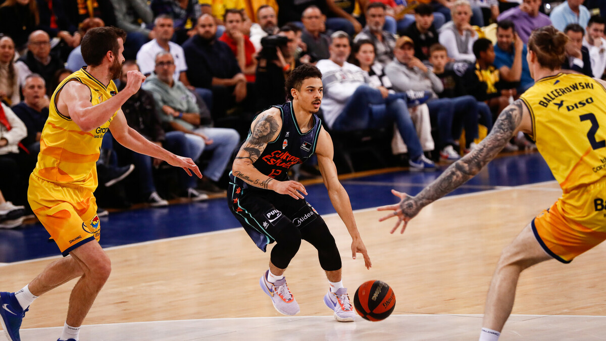 Un Granca mayúsculo frena al Valencia Basket (95-89)