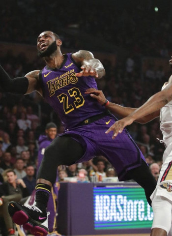 Los Lakers mantienen su preocupación por el estado físico de LeBron James