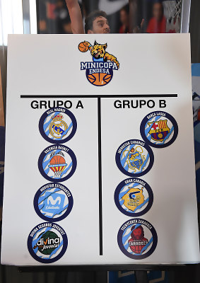 Definidos los grupos de la Minicopa Endesa 2019