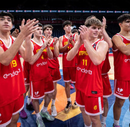 La U18 buscará una nueva medalla el sábado, 54-77