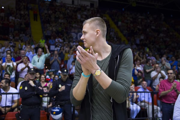 Porzingis: “Quería volver a mi segunda casa”