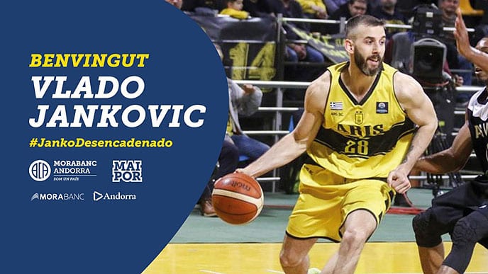 El MoraBanc Andorra llega a un acuerdo con el alero Vlado Jankovic