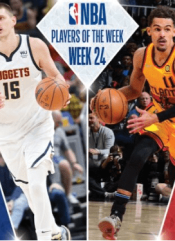 Trae Young y Nikola Jokic, jugadores de la semana NBA