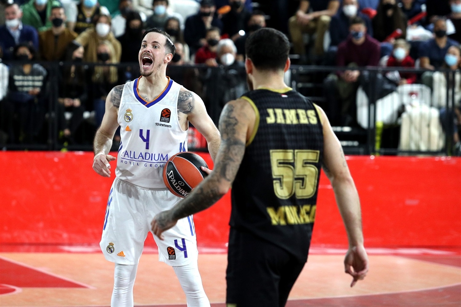 El Real Madrid gana tras dos prórrogas en Mónaco (84-90)