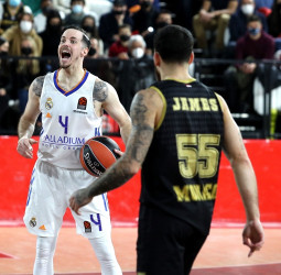 El Real Madrid gana tras dos prórrogas en Mónaco (84-90)