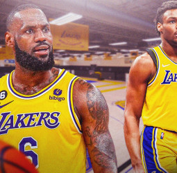 Los Lakers están dispuestos a cumplir el deseo de LeBron de fichar a su hijo Bronny James