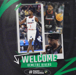 El Zalgiris Kaunas anuncia el fichaje de Demetre Rivers