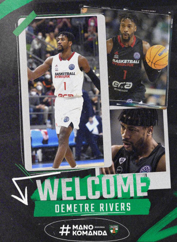 El Zalgiris Kaunas anuncia el fichaje de Demetre Rivers