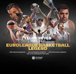 Felipe Reyes, nueva leyenda del baloncesto de la Euroliga