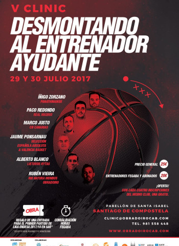 Últimas horas para inscribirse en el V Clínic “Desmontando al entrenador ayudante”
