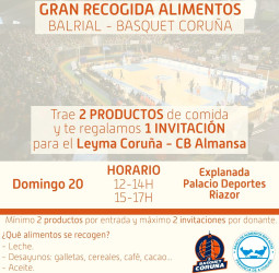 Regalo de Entradas por Alimentos