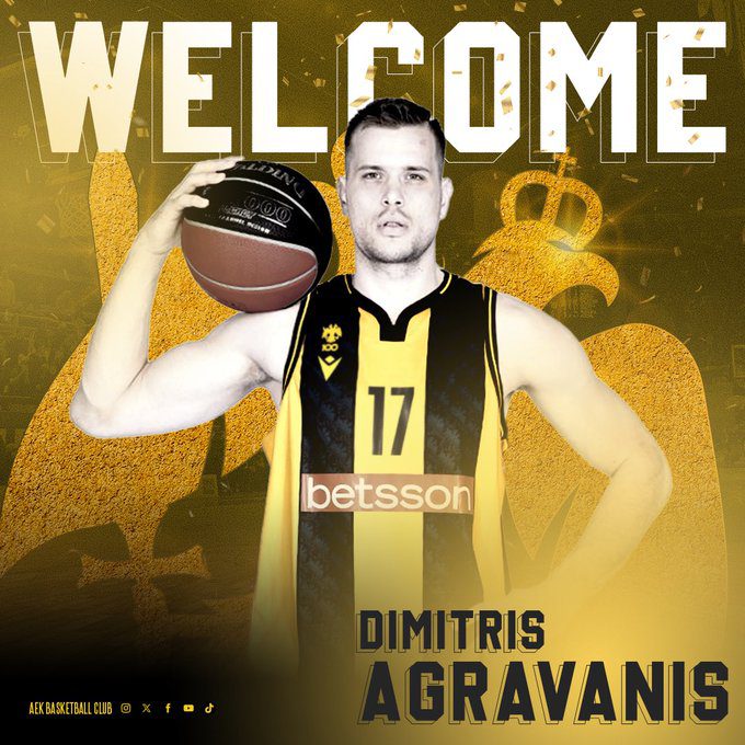 El AEK Atenas anuncia el fichaje de Dimitris Agravanis