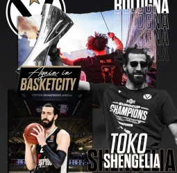 La Virtus Bolonia anuncia la renovación de Tornike Shengelia