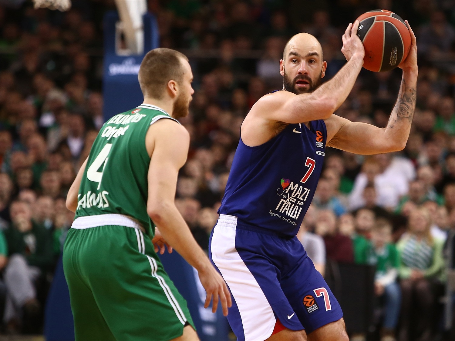Vassilis Spanoulis, una temporada más en el Olympiacos