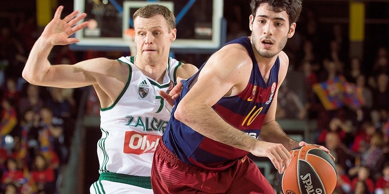 Un Barça un tanto irregular pero en bloque supera al Zalgiris en el Palau (92-86)