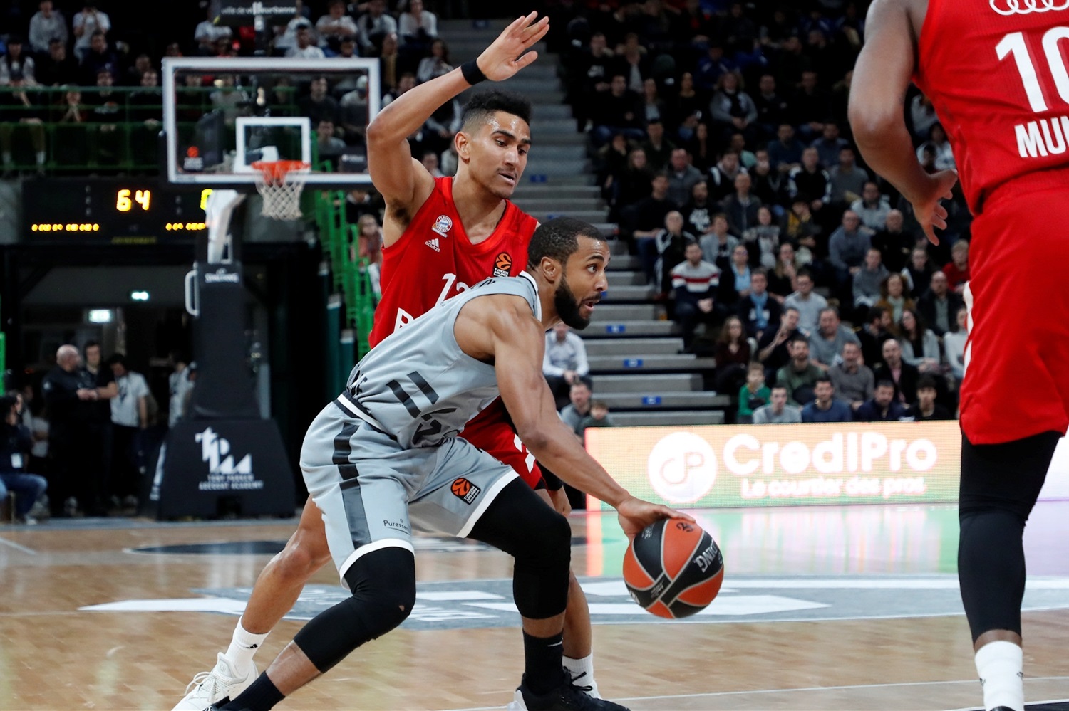ASVEL se mantiene fuerte en casa (75-65)