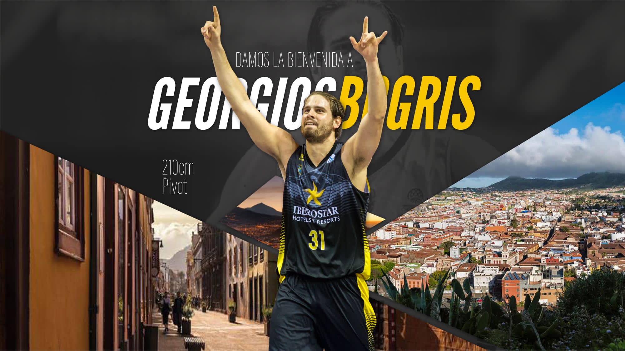 El Iberostar Tenerife ficha a Georgios Bogris