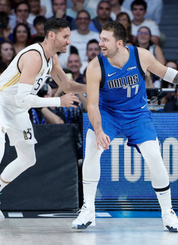 El Madrid vence a los Dallas Mavericks en el regreso de Doncic (127-123)