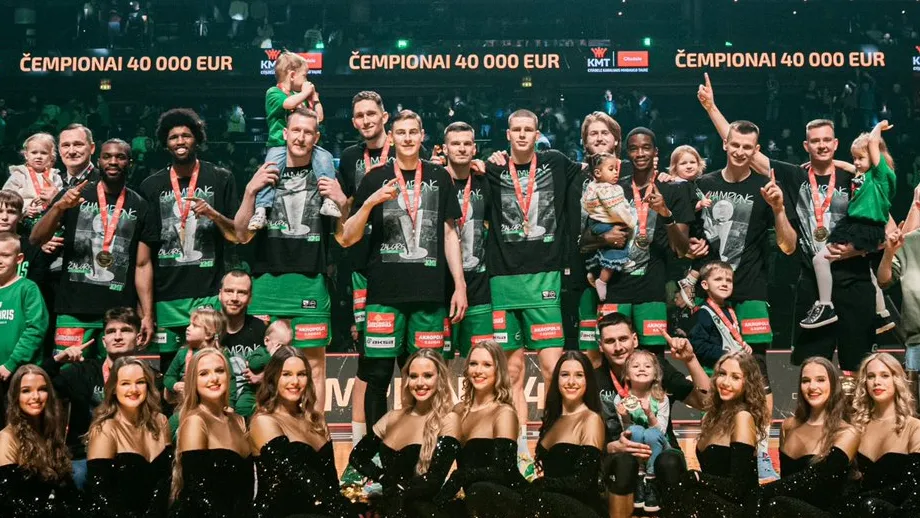 Zalgiris consigue su quinta Copa de Lituania consecutiva