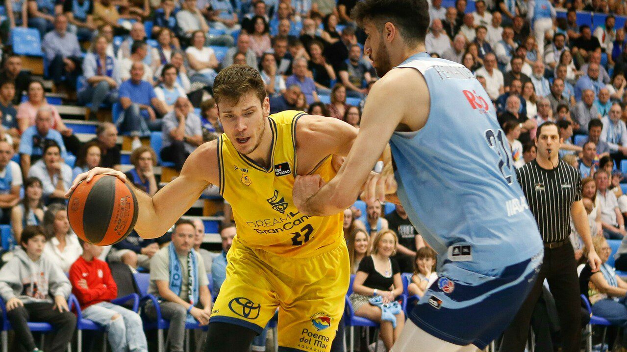 El Gran Canaria gana en la prórroga en Lugo, 70-77