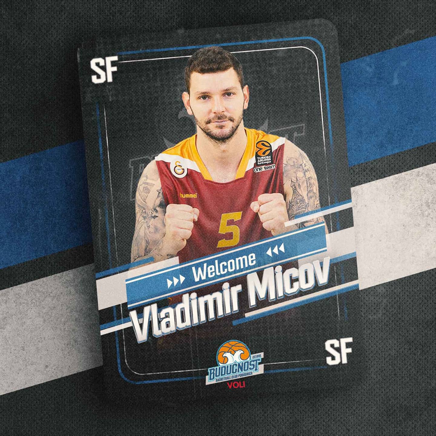 Vladimir Micov continuará su carrera en el Buducnost
