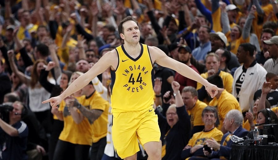 Indiana suma la segunda a ritmo de Bogdanovic, tanto Wizards como Bucks se estrenan
