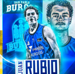Juan Rubio, físico atlético para el San Pablo Burgos