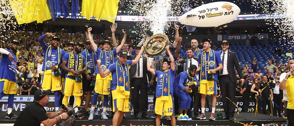 Maccabi Tel Aviv, campeón de la liga israelí