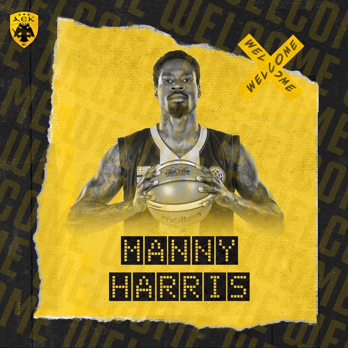 Manny Harris vuelve al AEK Atenas
