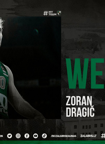 El Zalgiris Kaunas anuncia el fichaje de Zoran Dragic