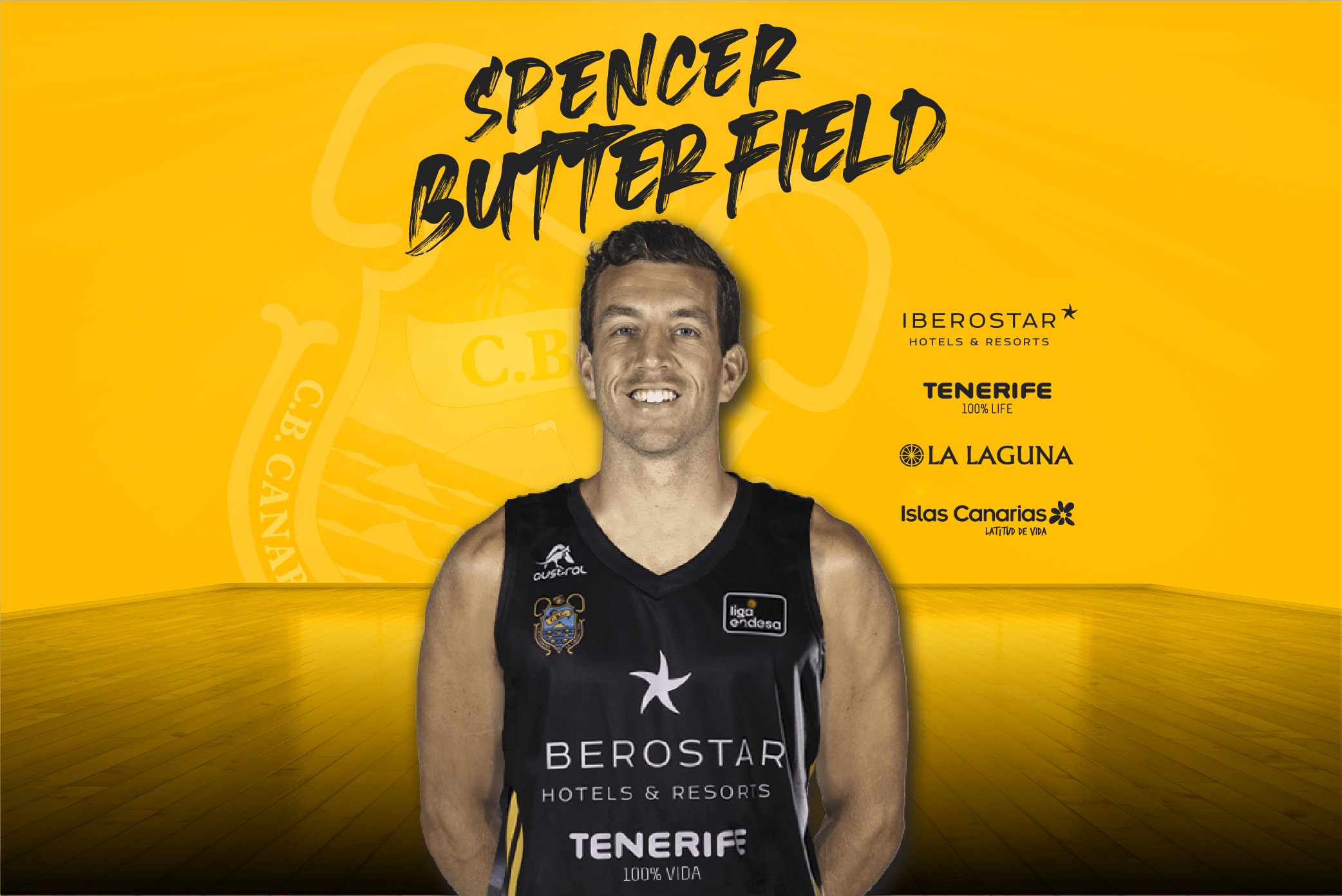 Spencer Butterfield, nuevo jugador del Iberostar Tenerife