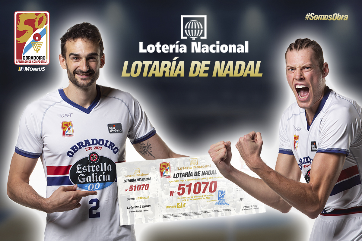 Ya disponible la compra online de la lotería del Monbus Obradoiro