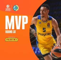 MVP de la Ronda 30: Wade Baldwin, Maccabi Playtika Tel Aviv