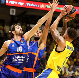 La falta de acierto condena a Valencia Basket en Tel Aviv (76-63)