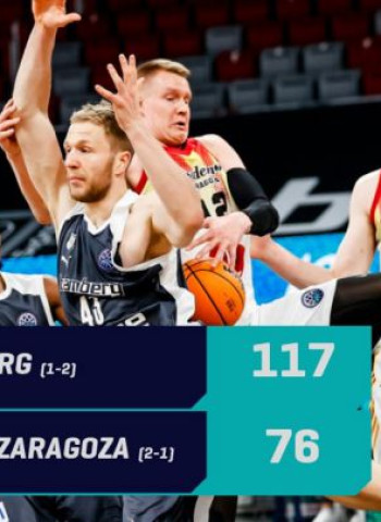 El Brose Bamberg arrolla al Casademont Zaragoza (117-76)