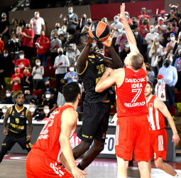 La defensa y Diallo marcan la diferencia del Mónaco ante el Estrella Roja (70-62)
