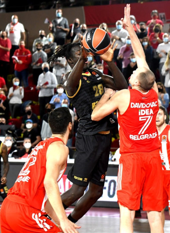 La defensa y Diallo marcan la diferencia del Mónaco ante el Estrella Roja (70-62)