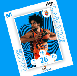 Louis Labeyrie, MVP Movistar de noviembre